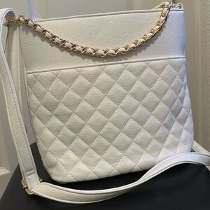 White purse